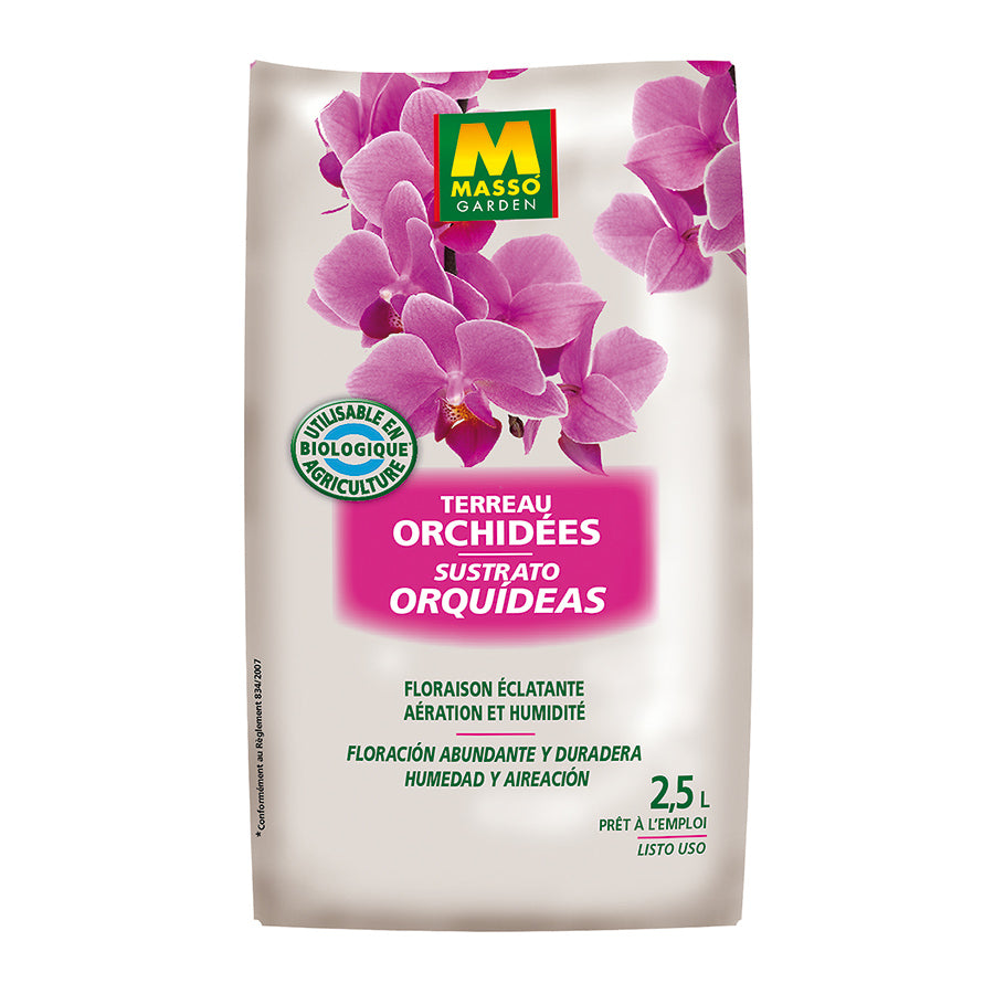 SUSTRATO ORQUÍDEAS 2,5 L